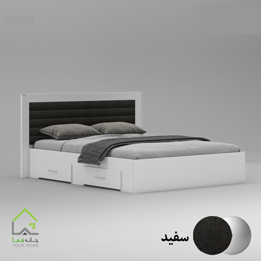 تختخواب دونفره لمسه مهتا